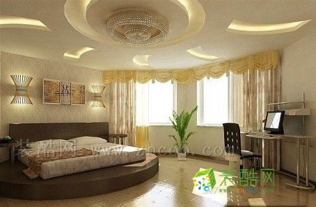 天博官方网站五款温馨浪漫至极的卧室吊顶装修效果图(图4)
