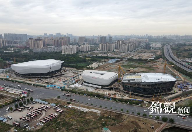 天博成都高新区体育中心主体建筑年底将完工(图2)