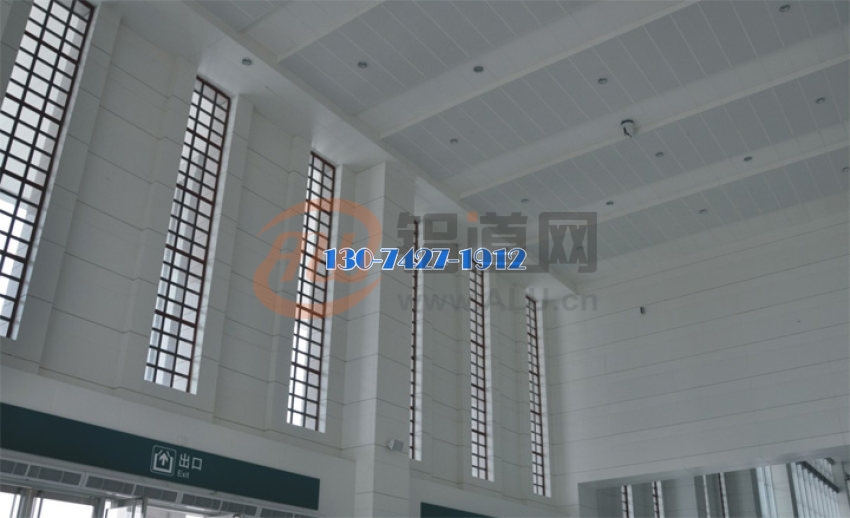 天博官方网站展示厅天花吊顶效果图 吊顶铝板(图1)